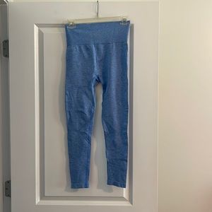 Amazon Aoxjox Active Leggings Light Blue Small Size